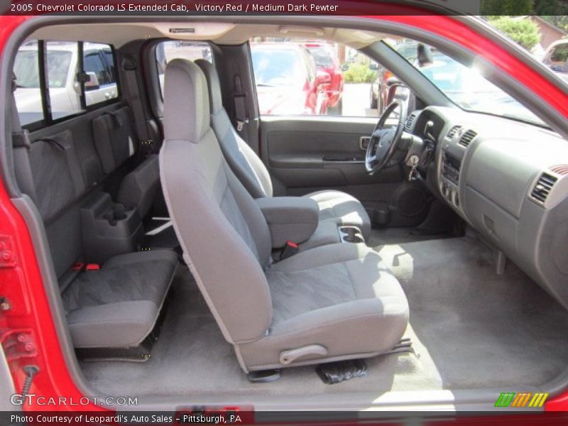  2005 Colorado LS Extended Cab Medium Dark Pewter Interior