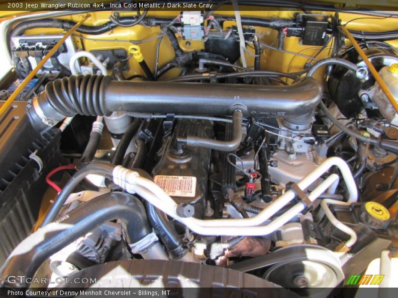 2003 Wrangler Rubicon 4x4 Engine - 4.0 Liter OHV 12V 242 Straight 6