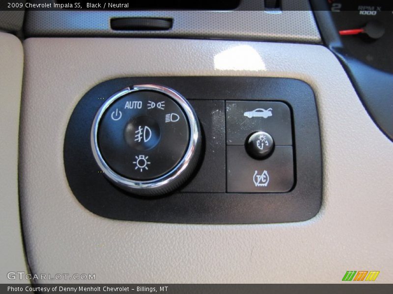 Black / Neutral 2009 Chevrolet Impala SS