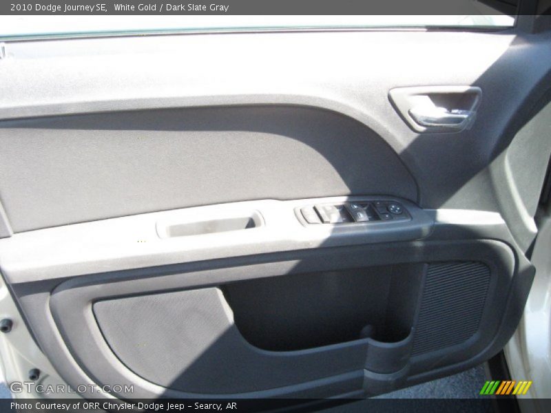 White Gold / Dark Slate Gray 2010 Dodge Journey SE