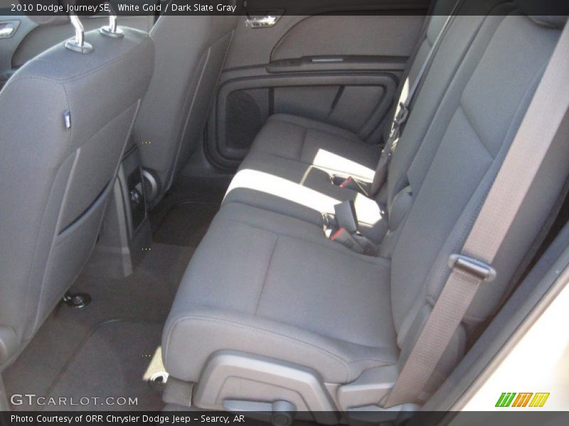 White Gold / Dark Slate Gray 2010 Dodge Journey SE