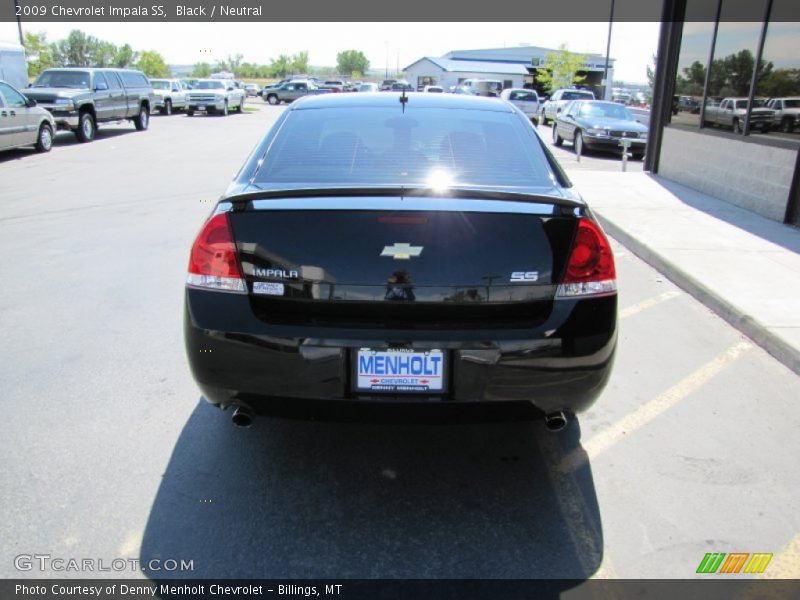 Black / Neutral 2009 Chevrolet Impala SS