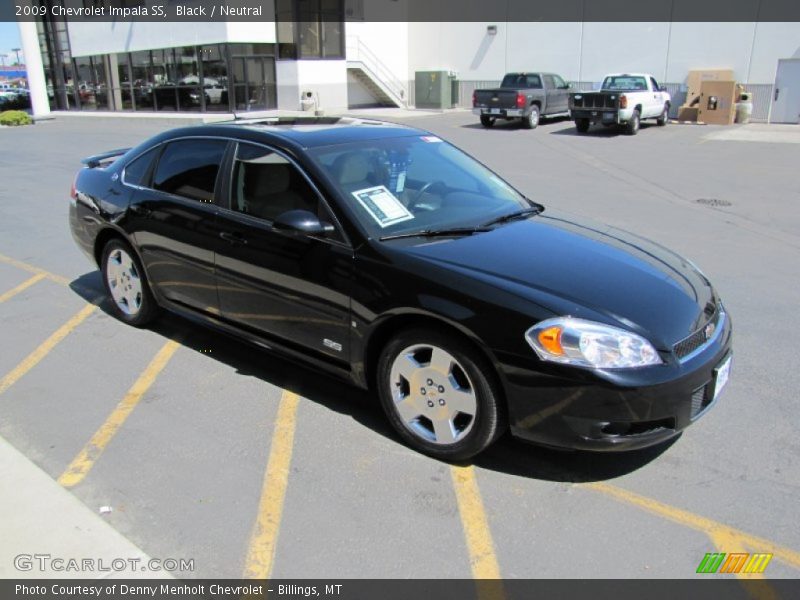 Black / Neutral 2009 Chevrolet Impala SS