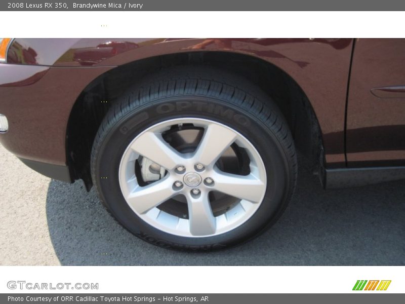 Brandywine Mica / Ivory 2008 Lexus RX 350