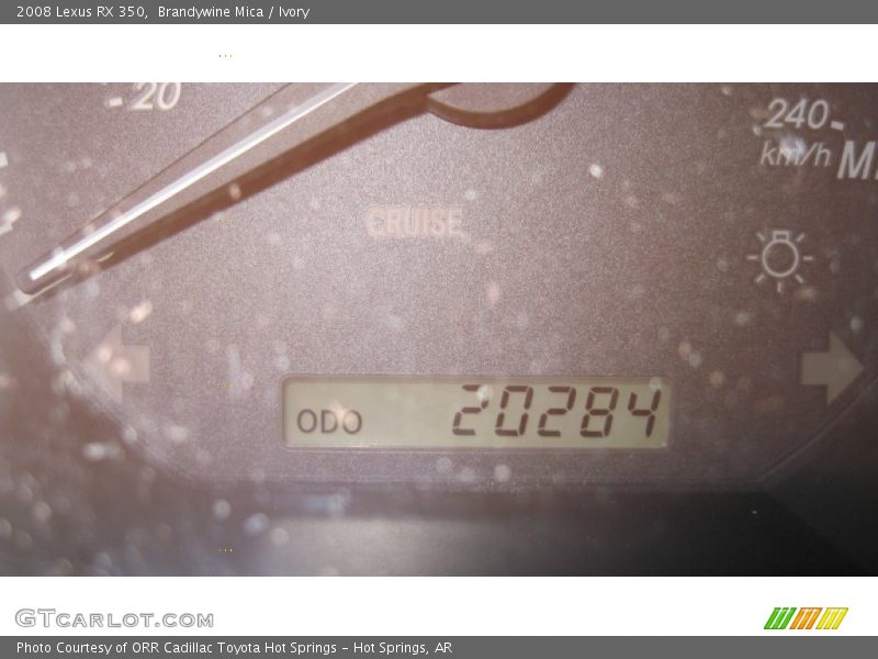Brandywine Mica / Ivory 2008 Lexus RX 350