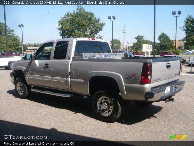 Silver Birch / Dark Charcoal 2004 Chevrolet Silverado 2500HD LT Extended Cab 4x4