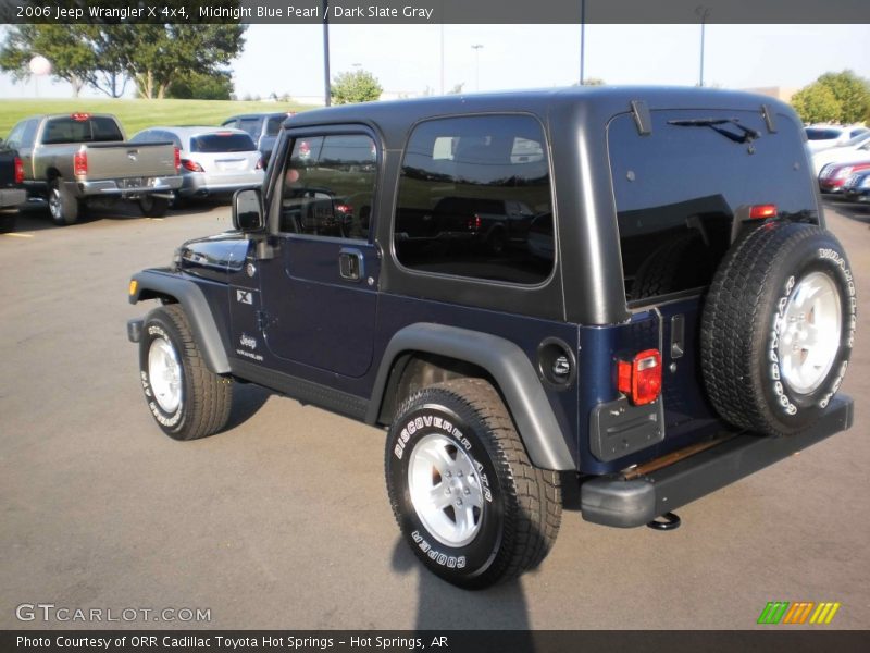 Midnight Blue Pearl / Dark Slate Gray 2006 Jeep Wrangler X 4x4