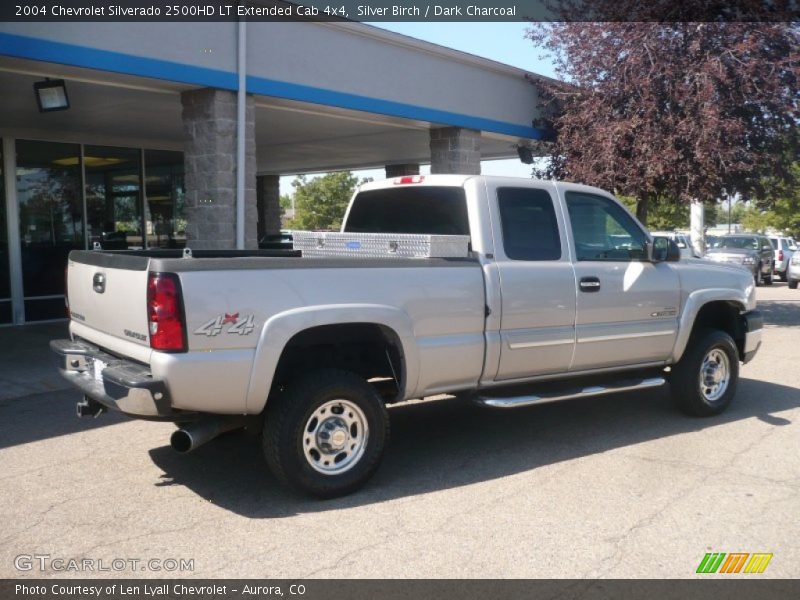 Silver Birch / Dark Charcoal 2004 Chevrolet Silverado 2500HD LT Extended Cab 4x4