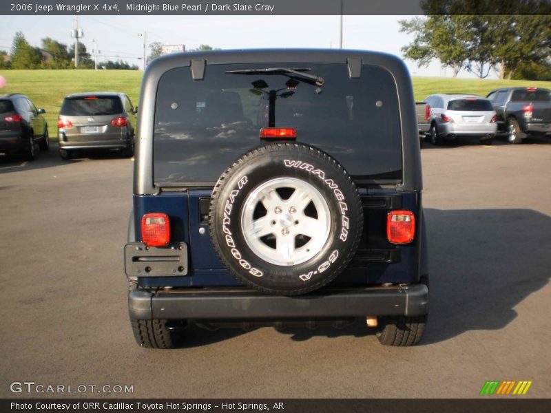 Midnight Blue Pearl / Dark Slate Gray 2006 Jeep Wrangler X 4x4