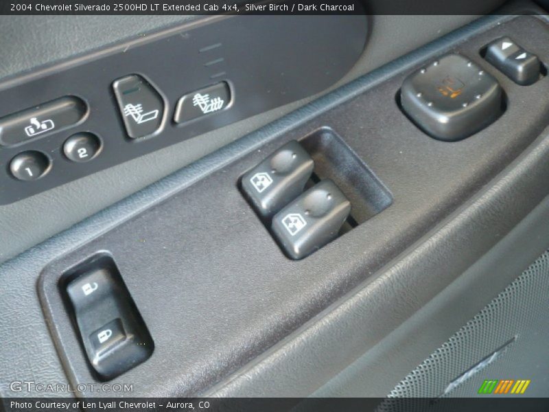 Silver Birch / Dark Charcoal 2004 Chevrolet Silverado 2500HD LT Extended Cab 4x4