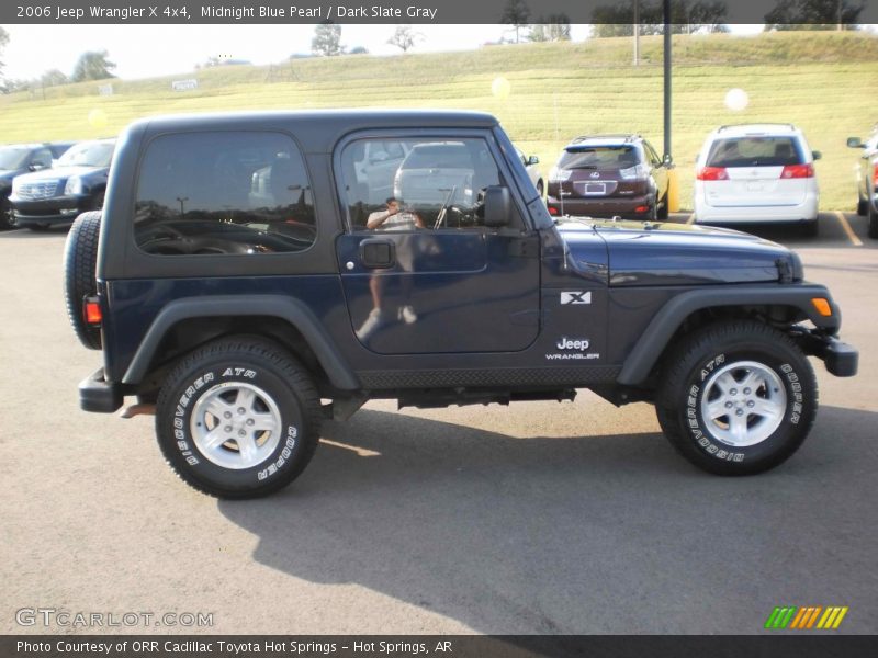 Midnight Blue Pearl / Dark Slate Gray 2006 Jeep Wrangler X 4x4