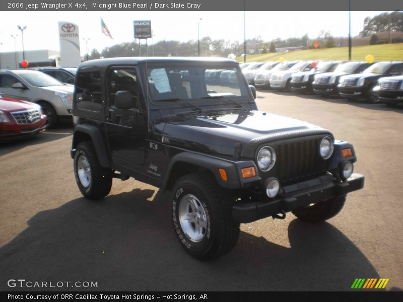 Midnight Blue Pearl / Dark Slate Gray 2006 Jeep Wrangler X 4x4