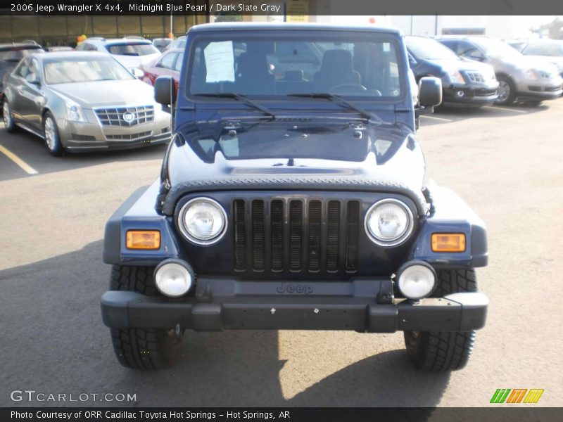 Midnight Blue Pearl / Dark Slate Gray 2006 Jeep Wrangler X 4x4