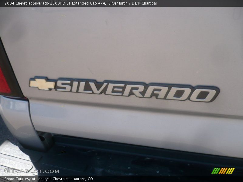 Silver Birch / Dark Charcoal 2004 Chevrolet Silverado 2500HD LT Extended Cab 4x4