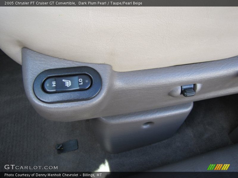 Dark Plum Pearl / Taupe/Pearl Beige 2005 Chrysler PT Cruiser GT Convertible