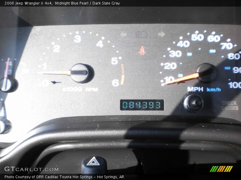 Midnight Blue Pearl / Dark Slate Gray 2006 Jeep Wrangler X 4x4
