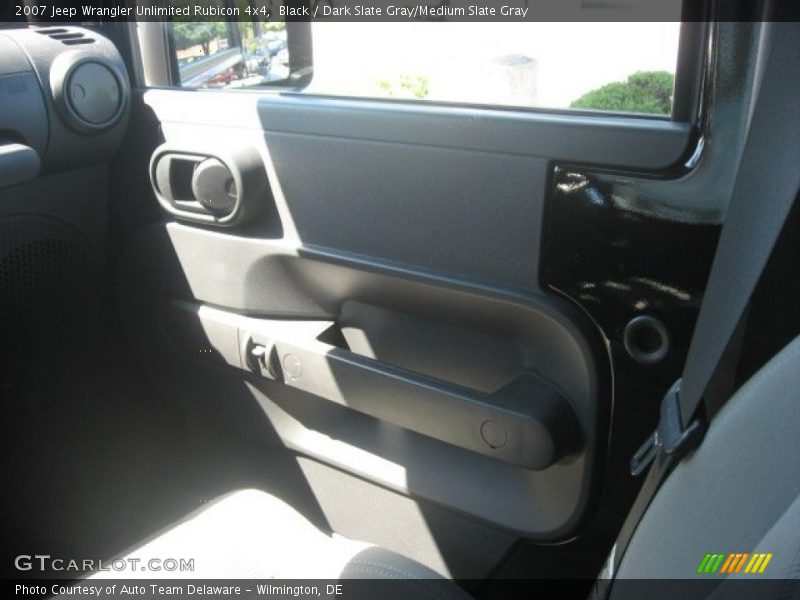 Black / Dark Slate Gray/Medium Slate Gray 2007 Jeep Wrangler Unlimited Rubicon 4x4