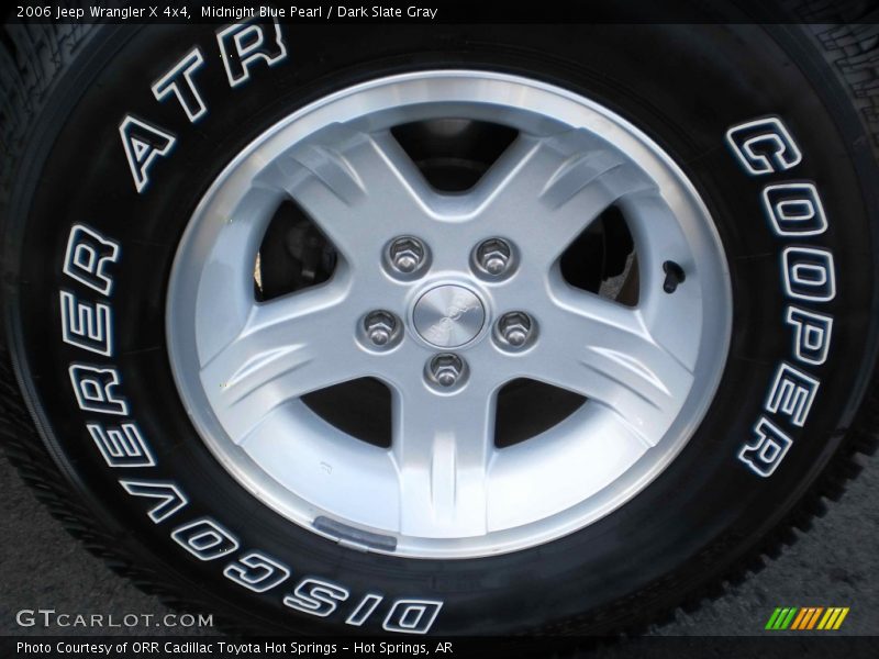 Midnight Blue Pearl / Dark Slate Gray 2006 Jeep Wrangler X 4x4