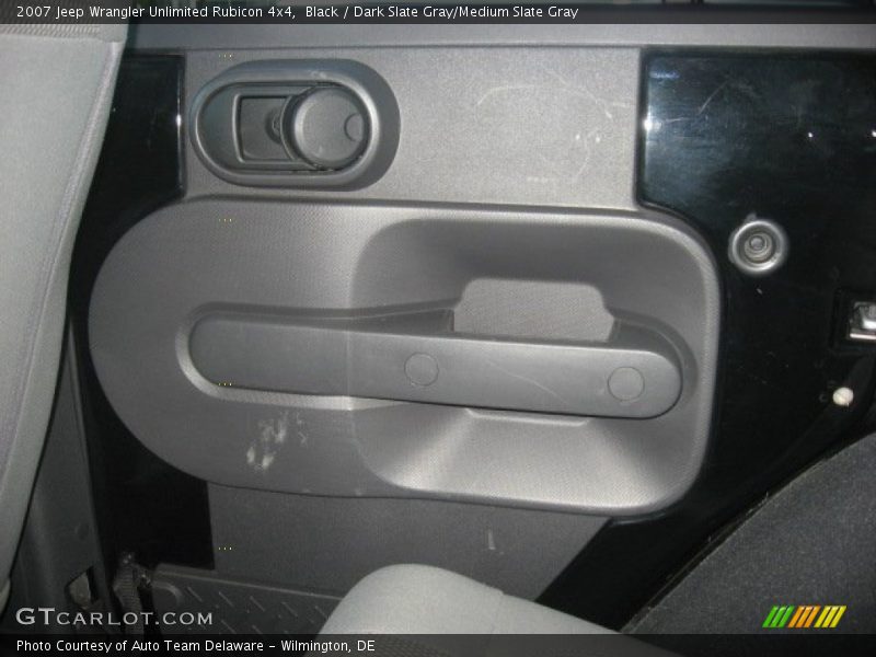 Black / Dark Slate Gray/Medium Slate Gray 2007 Jeep Wrangler Unlimited Rubicon 4x4