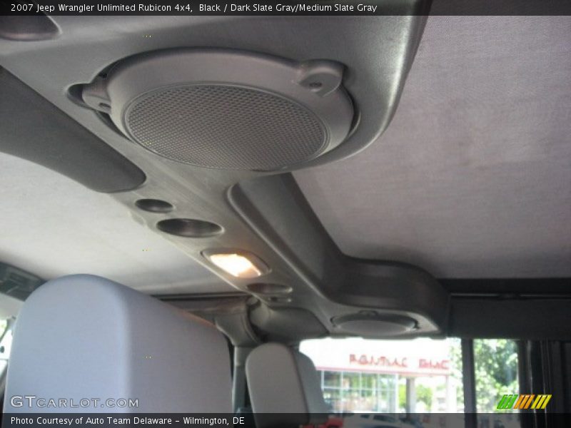 Black / Dark Slate Gray/Medium Slate Gray 2007 Jeep Wrangler Unlimited Rubicon 4x4