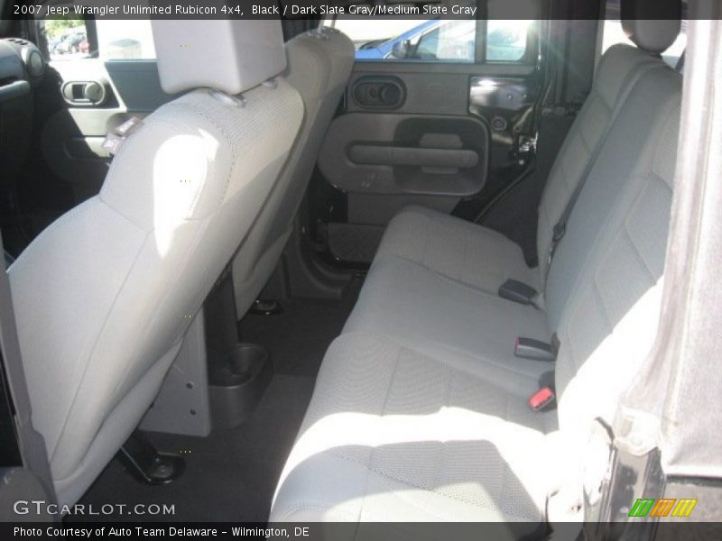 Black / Dark Slate Gray/Medium Slate Gray 2007 Jeep Wrangler Unlimited Rubicon 4x4