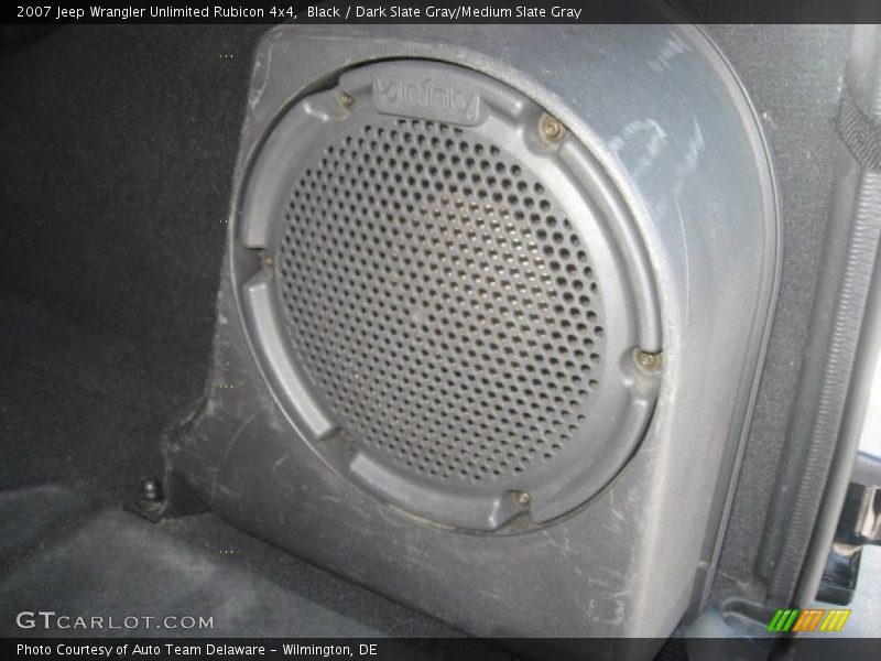 Black / Dark Slate Gray/Medium Slate Gray 2007 Jeep Wrangler Unlimited Rubicon 4x4