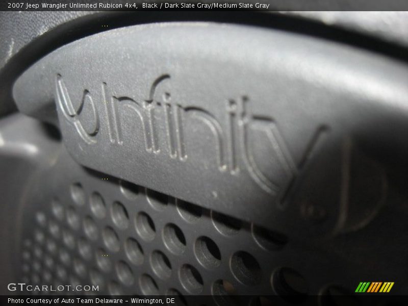 Black / Dark Slate Gray/Medium Slate Gray 2007 Jeep Wrangler Unlimited Rubicon 4x4