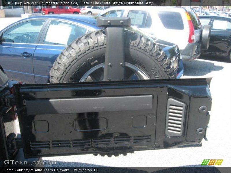 Black / Dark Slate Gray/Medium Slate Gray 2007 Jeep Wrangler Unlimited Rubicon 4x4