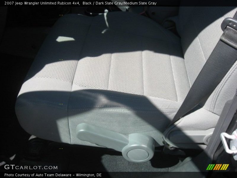 Black / Dark Slate Gray/Medium Slate Gray 2007 Jeep Wrangler Unlimited Rubicon 4x4