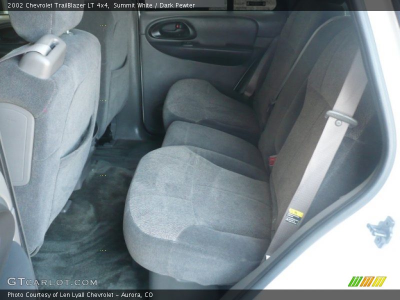 Summit White / Dark Pewter 2002 Chevrolet TrailBlazer LT 4x4