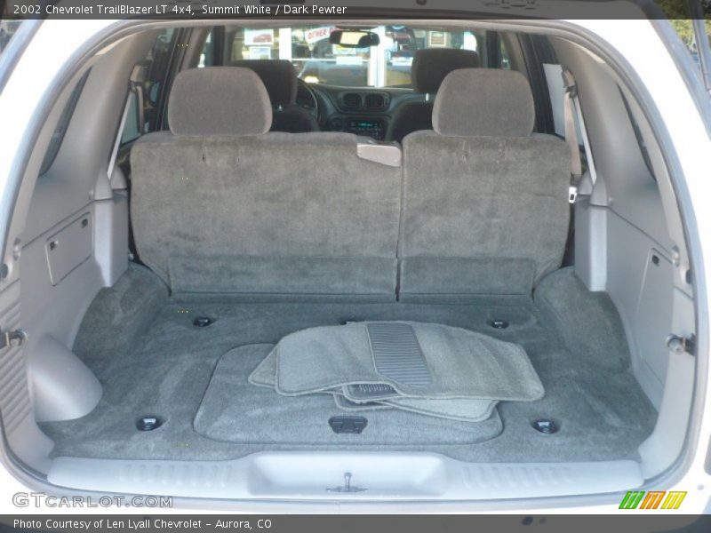 Summit White / Dark Pewter 2002 Chevrolet TrailBlazer LT 4x4