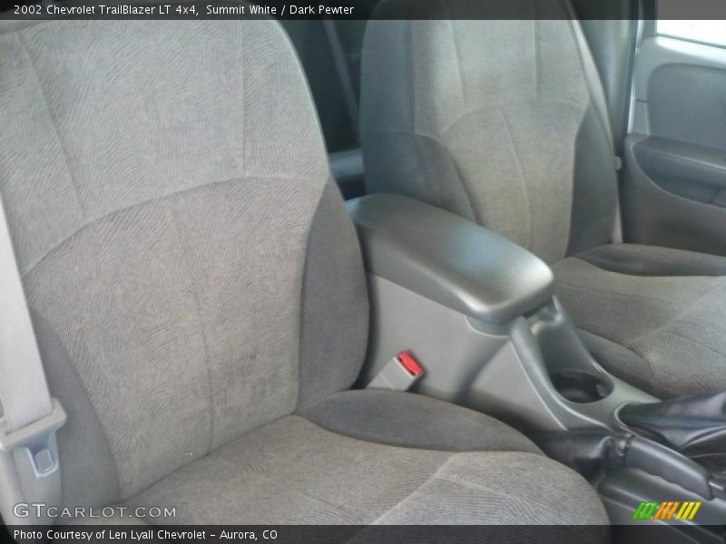 Summit White / Dark Pewter 2002 Chevrolet TrailBlazer LT 4x4
