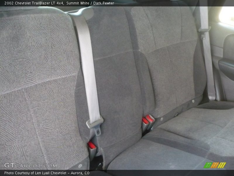 Summit White / Dark Pewter 2002 Chevrolet TrailBlazer LT 4x4