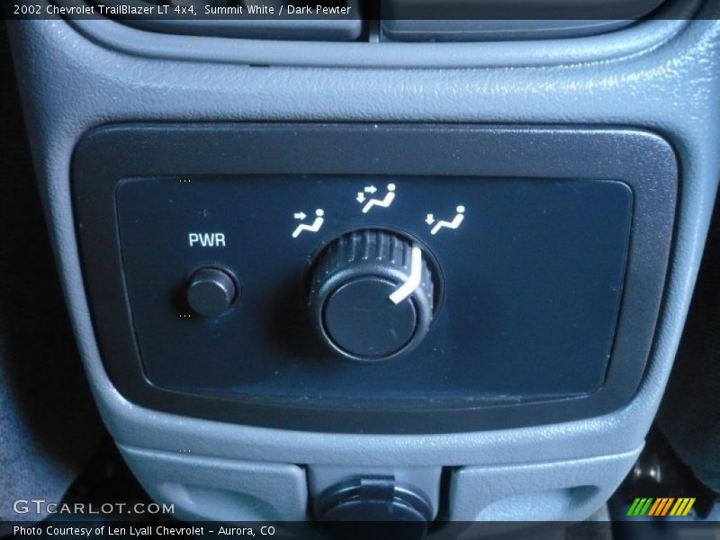 Summit White / Dark Pewter 2002 Chevrolet TrailBlazer LT 4x4