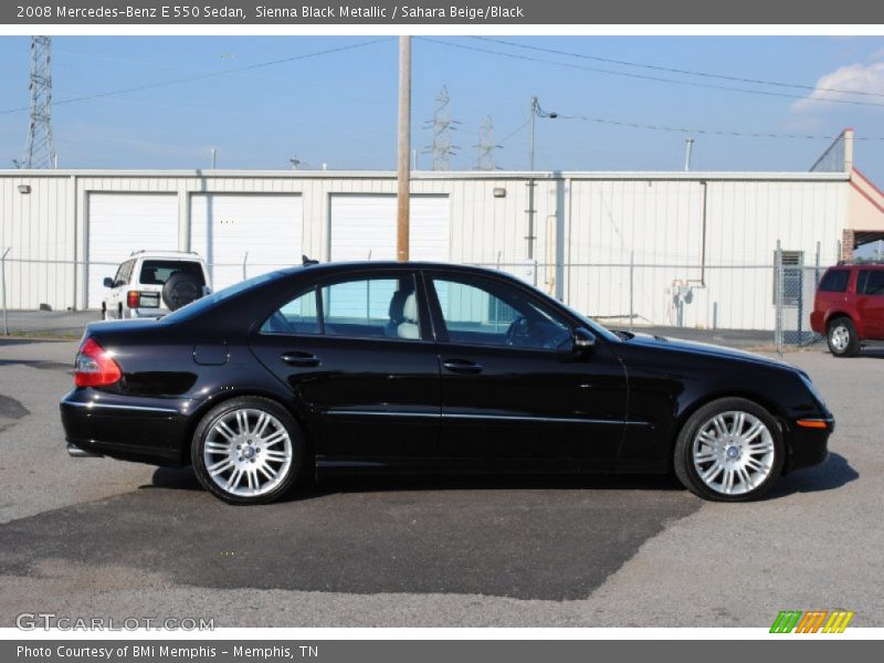  2008 E 550 Sedan Sienna Black Metallic