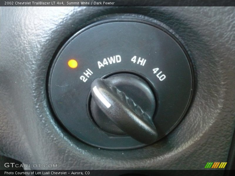 Summit White / Dark Pewter 2002 Chevrolet TrailBlazer LT 4x4