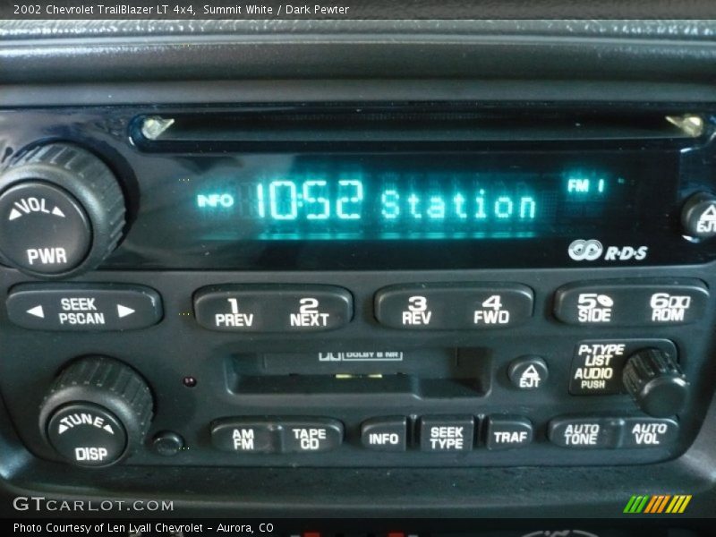 Summit White / Dark Pewter 2002 Chevrolet TrailBlazer LT 4x4