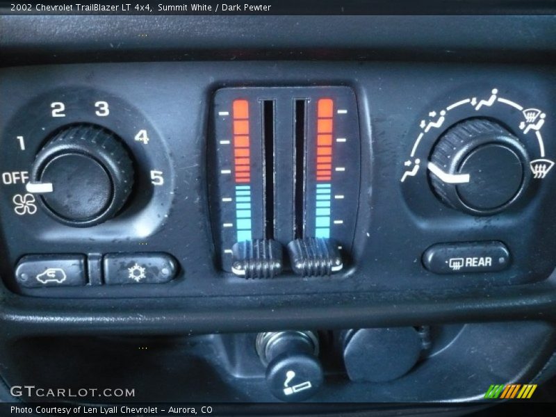 Summit White / Dark Pewter 2002 Chevrolet TrailBlazer LT 4x4