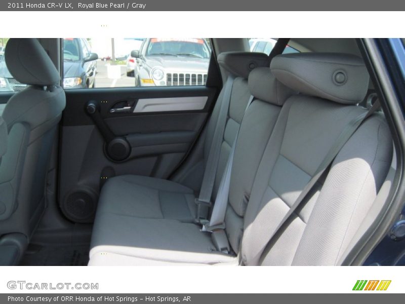 Royal Blue Pearl / Gray 2011 Honda CR-V LX