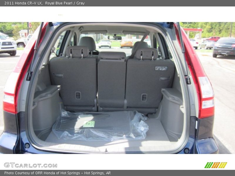 Royal Blue Pearl / Gray 2011 Honda CR-V LX