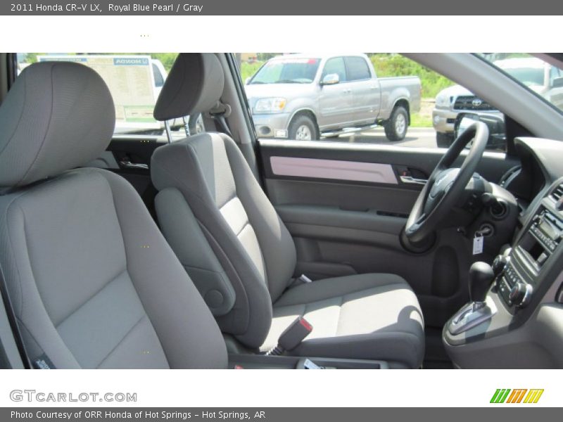 Royal Blue Pearl / Gray 2011 Honda CR-V LX