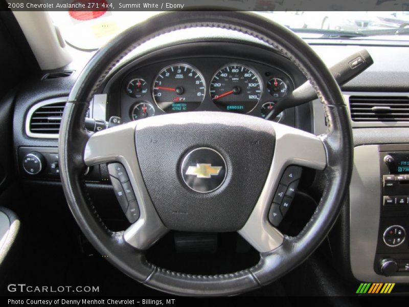  2008 Avalanche Z71 4x4 Steering Wheel