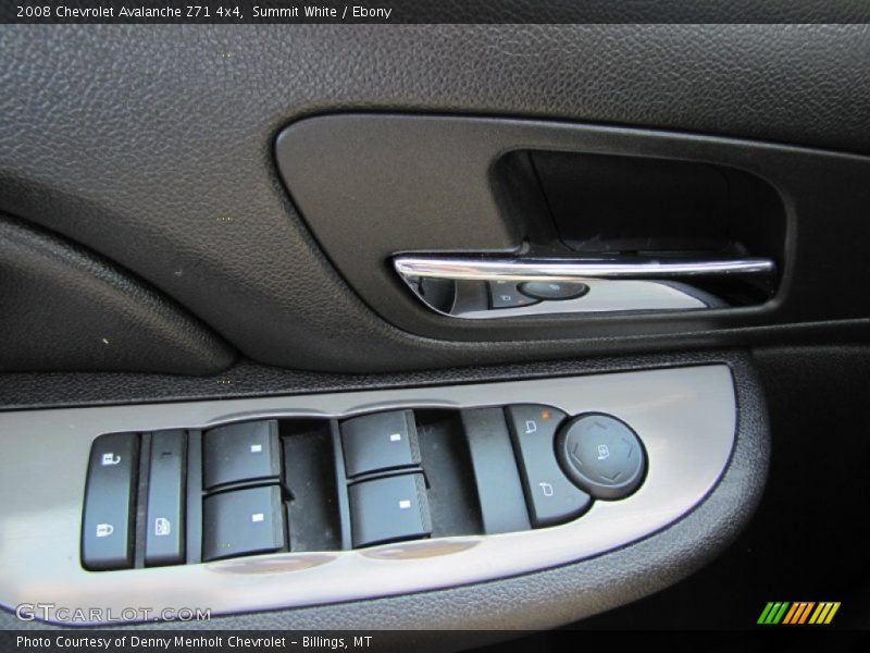 Summit White / Ebony 2008 Chevrolet Avalanche Z71 4x4