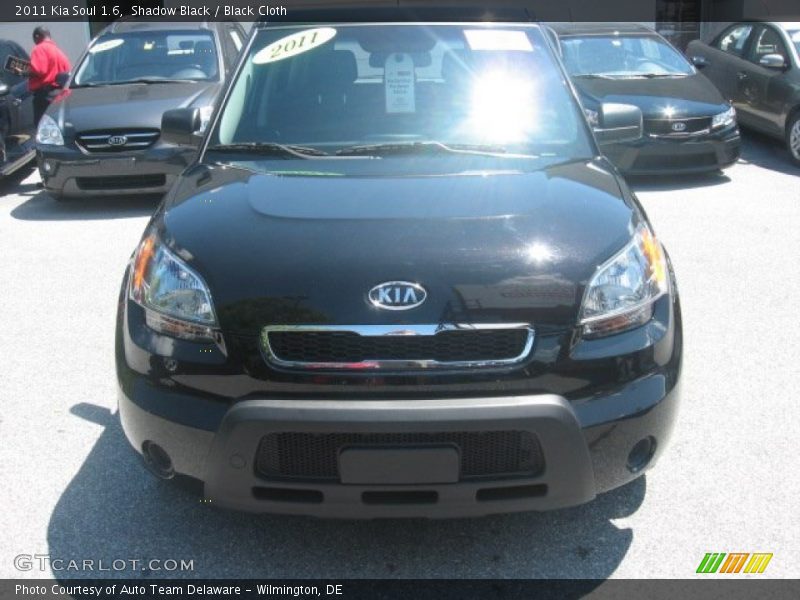 Shadow Black / Black Cloth 2011 Kia Soul 1.6