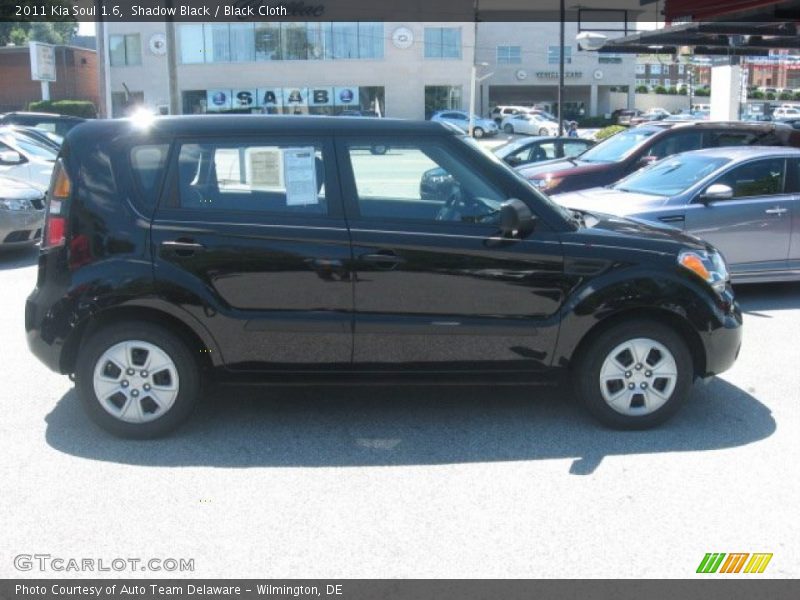 Shadow Black / Black Cloth 2011 Kia Soul 1.6