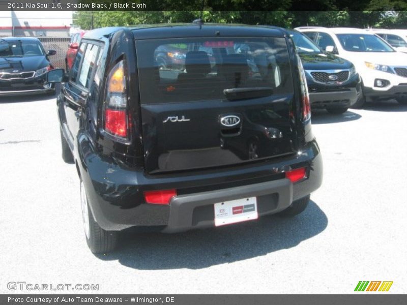 Shadow Black / Black Cloth 2011 Kia Soul 1.6