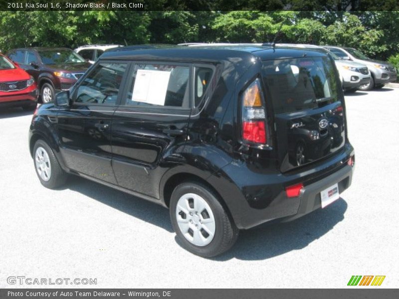 Shadow Black / Black Cloth 2011 Kia Soul 1.6
