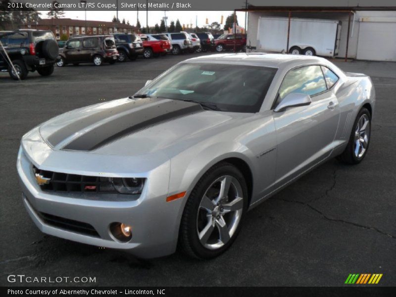 Silver Ice Metallic / Black 2011 Chevrolet Camaro LT/RS Coupe
