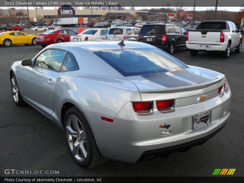Silver Ice Metallic / Black 2011 Chevrolet Camaro LT/RS Coupe