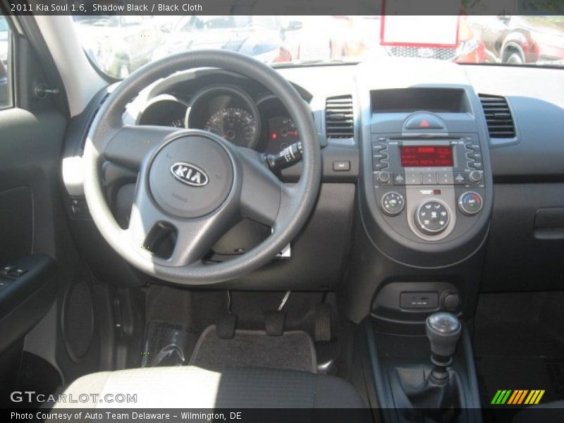  2011 Soul 1.6 Black Cloth Interior